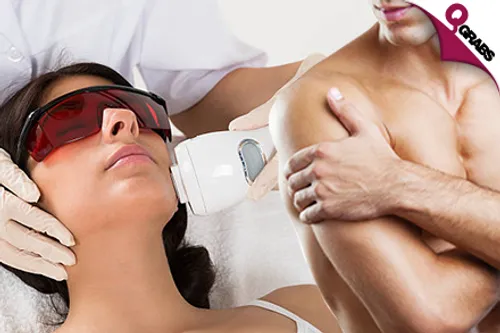 From QR300 Receive Laser Hair Removal Sessions for Him OR Her! (Up to QR5600 Value)